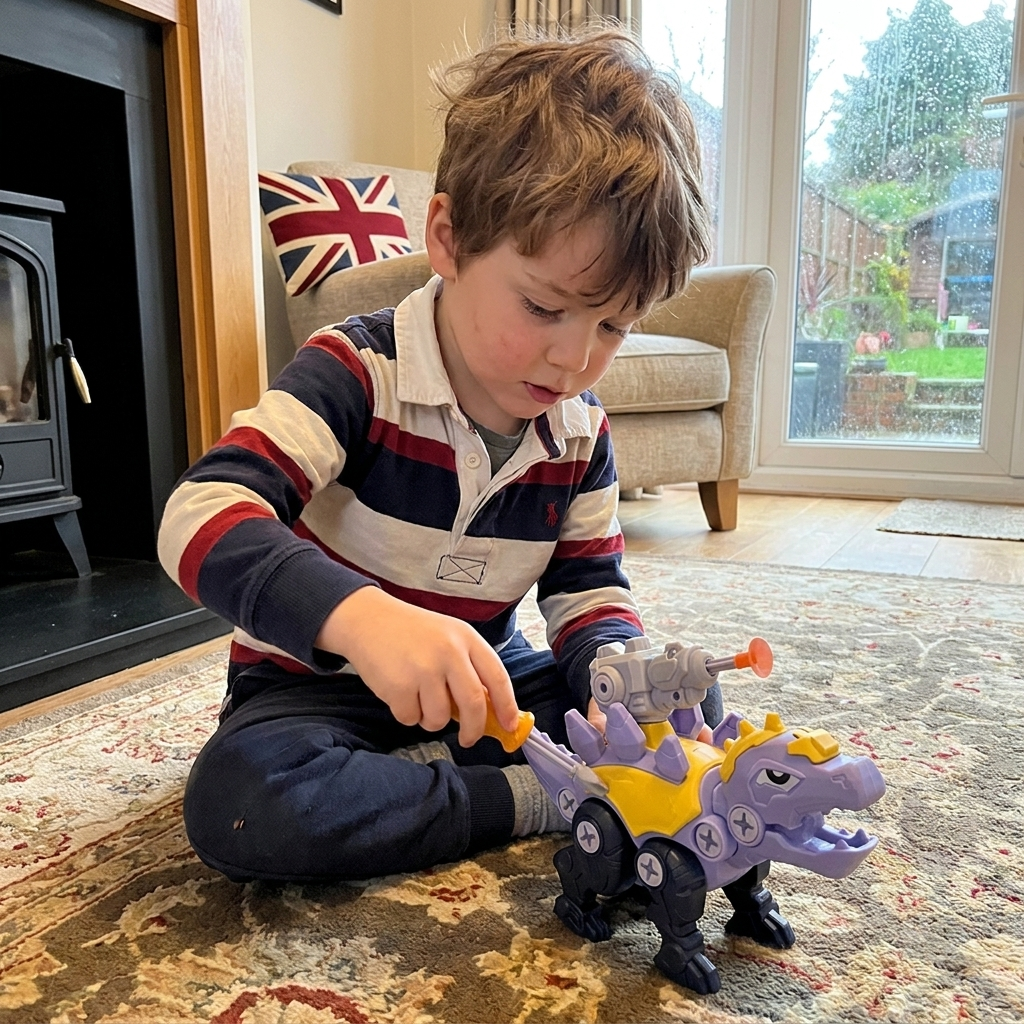 DIY Build & Transform Dinosaur Egg Toy
