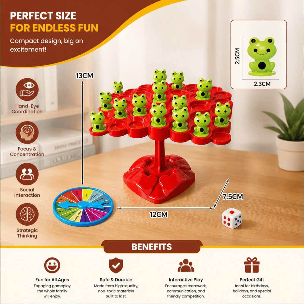 Frog Balance Board – Skill-Building Family Game