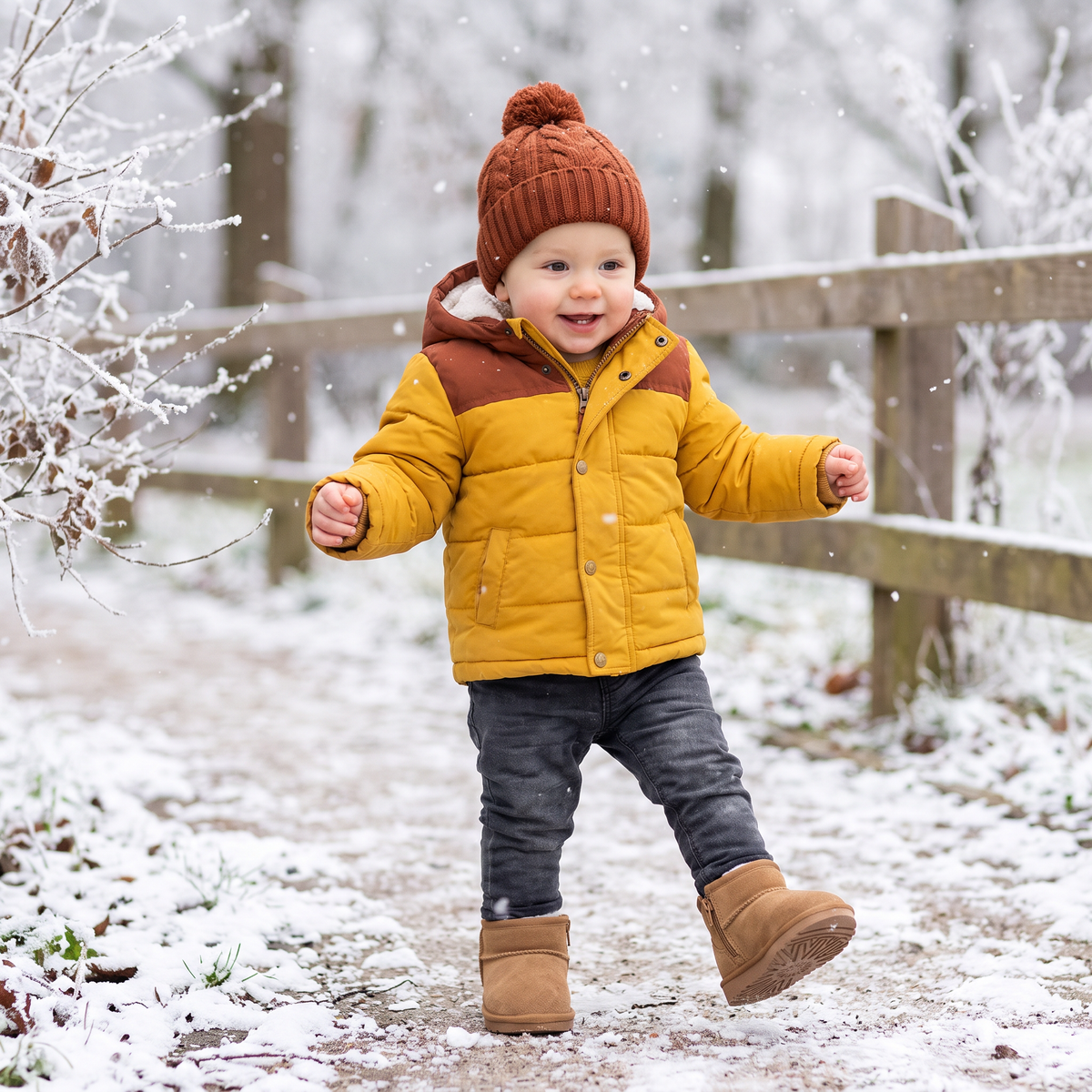 Cozy Waterproof Winter Boots with Non-Slip Soles