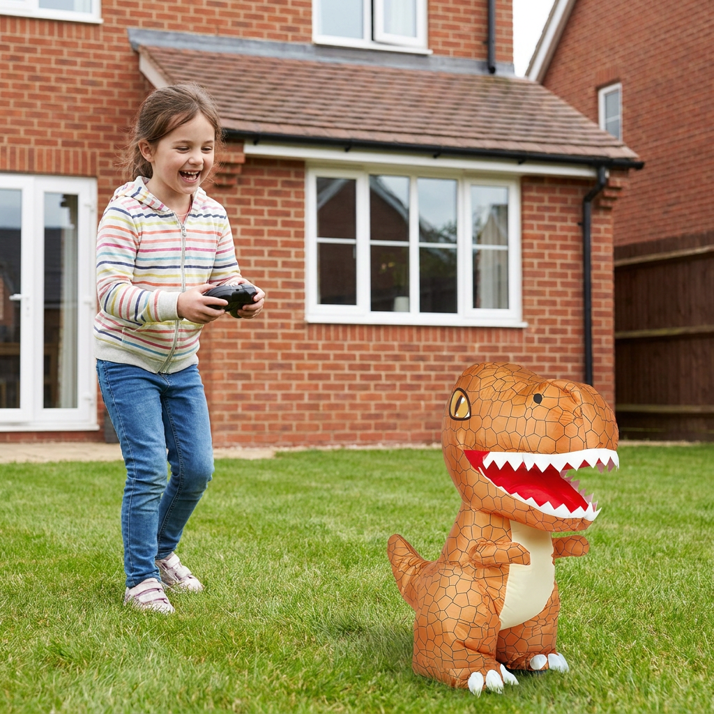 Remote Control Inflatable T-Rex Dinosaur Toy