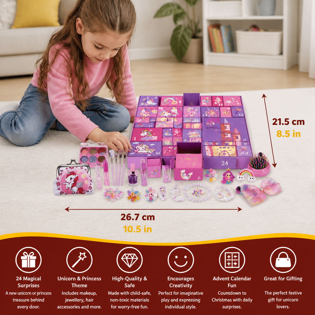 Unicorn & Princess Surprise Advent Calendar for Girls