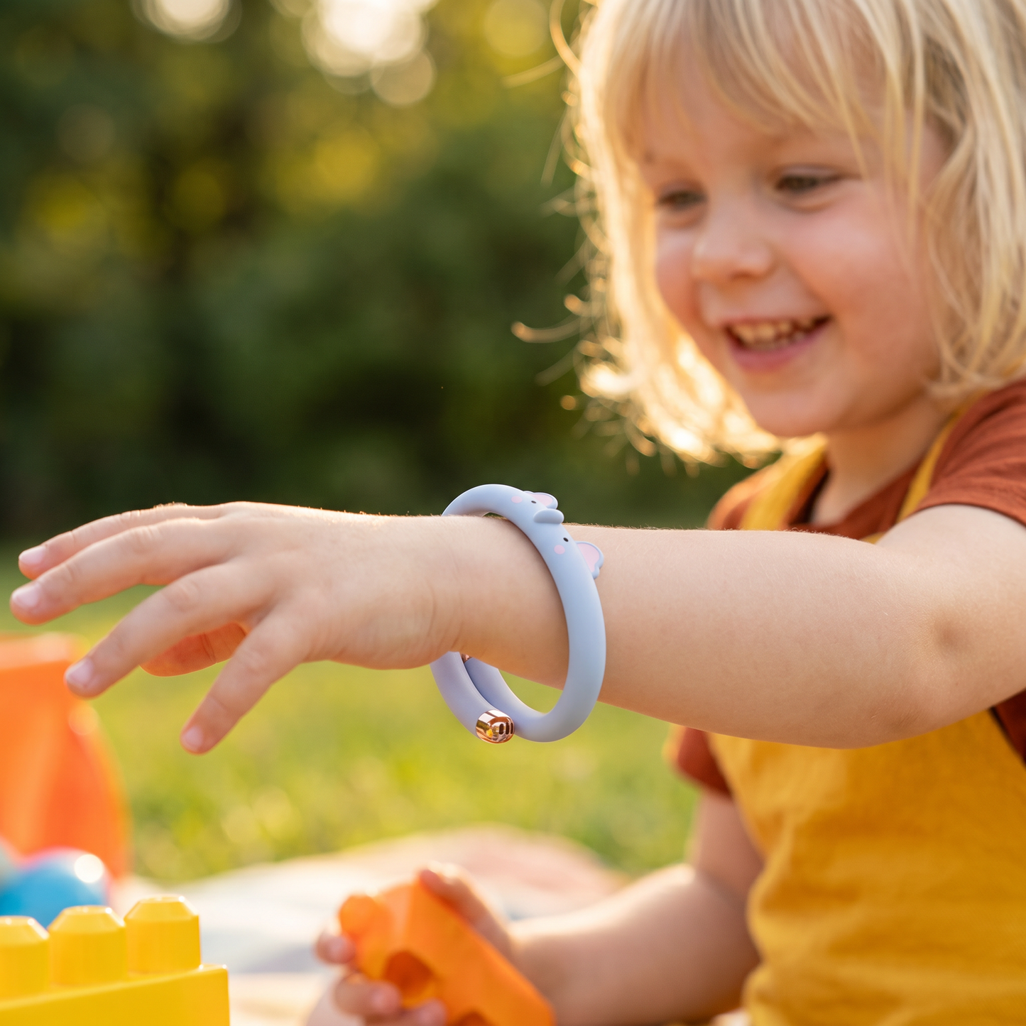 Kids Mosquito Repellent Bracelet with Cute Animal Design Waterproof