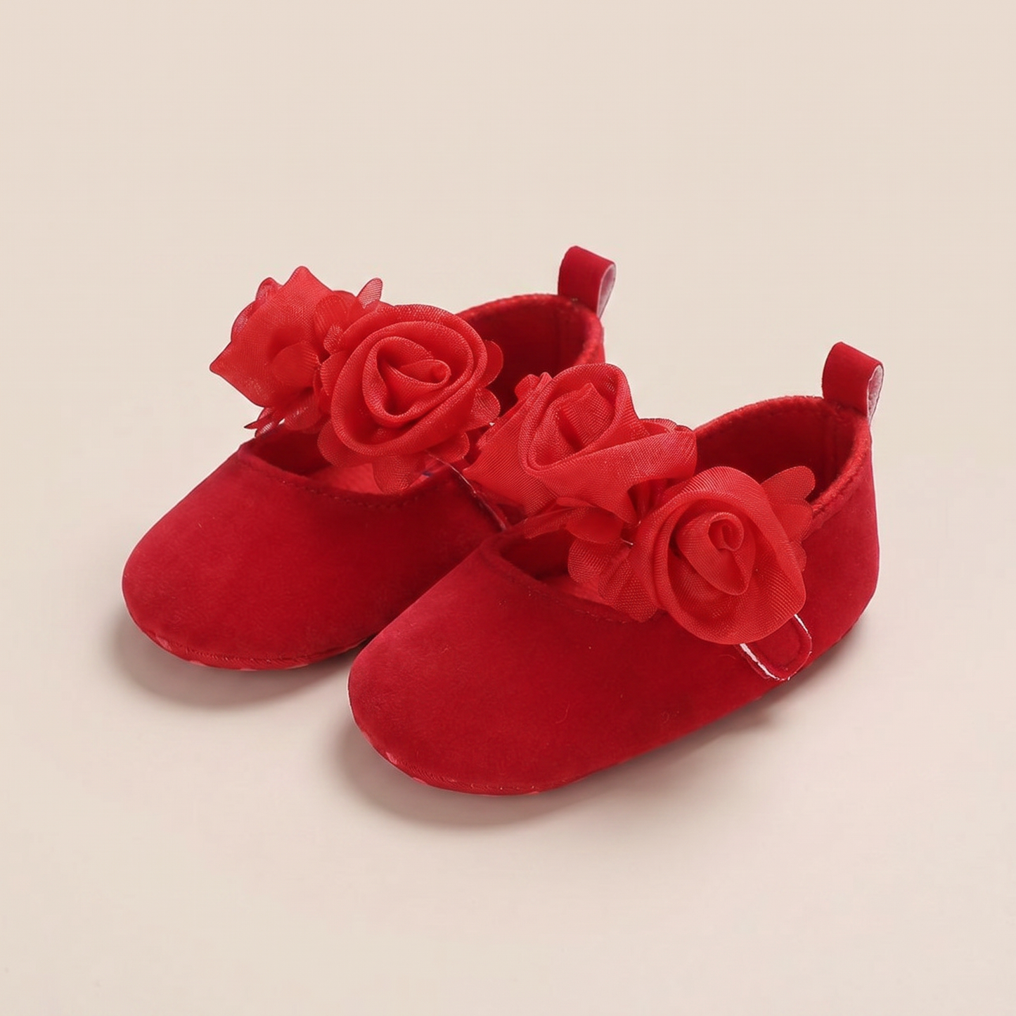Rose Flower Mary Jane Shoes