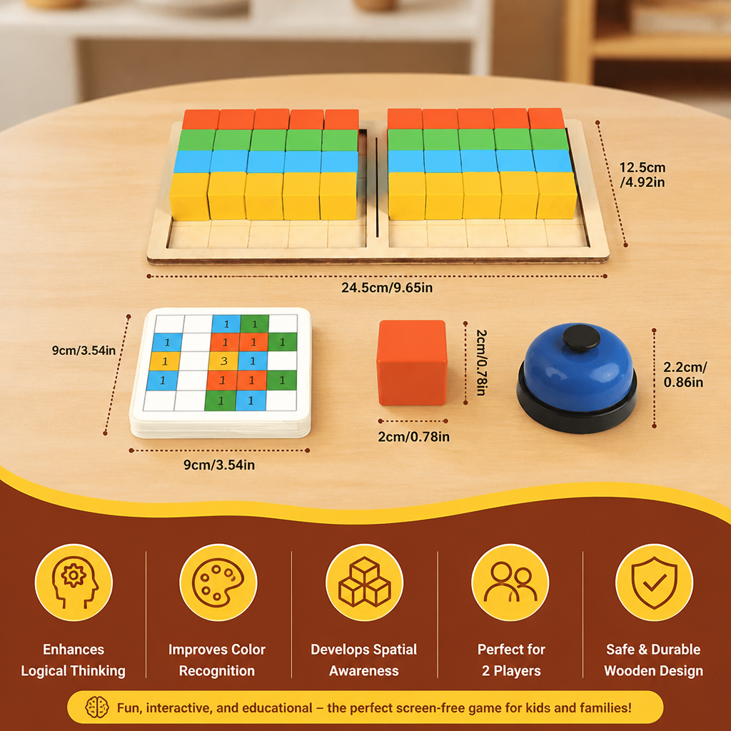 3D Color Match Building Blocks Puzzle Game