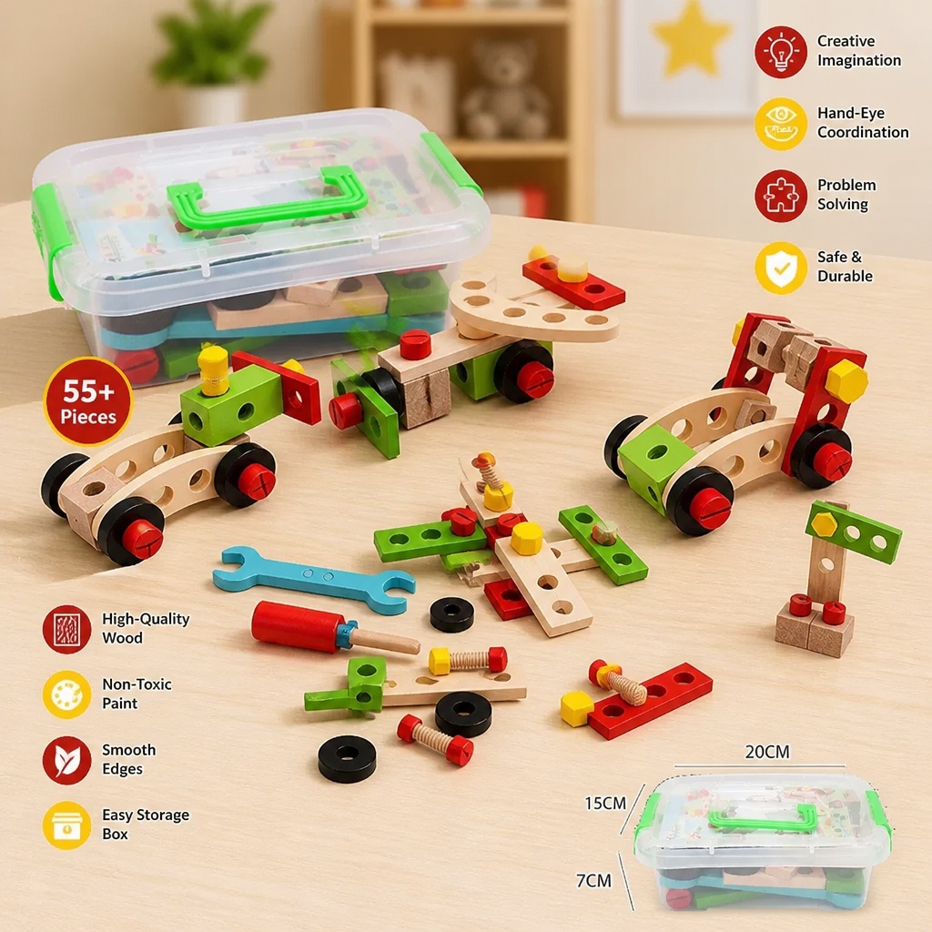 Homemade Fun - Toolbox Playset