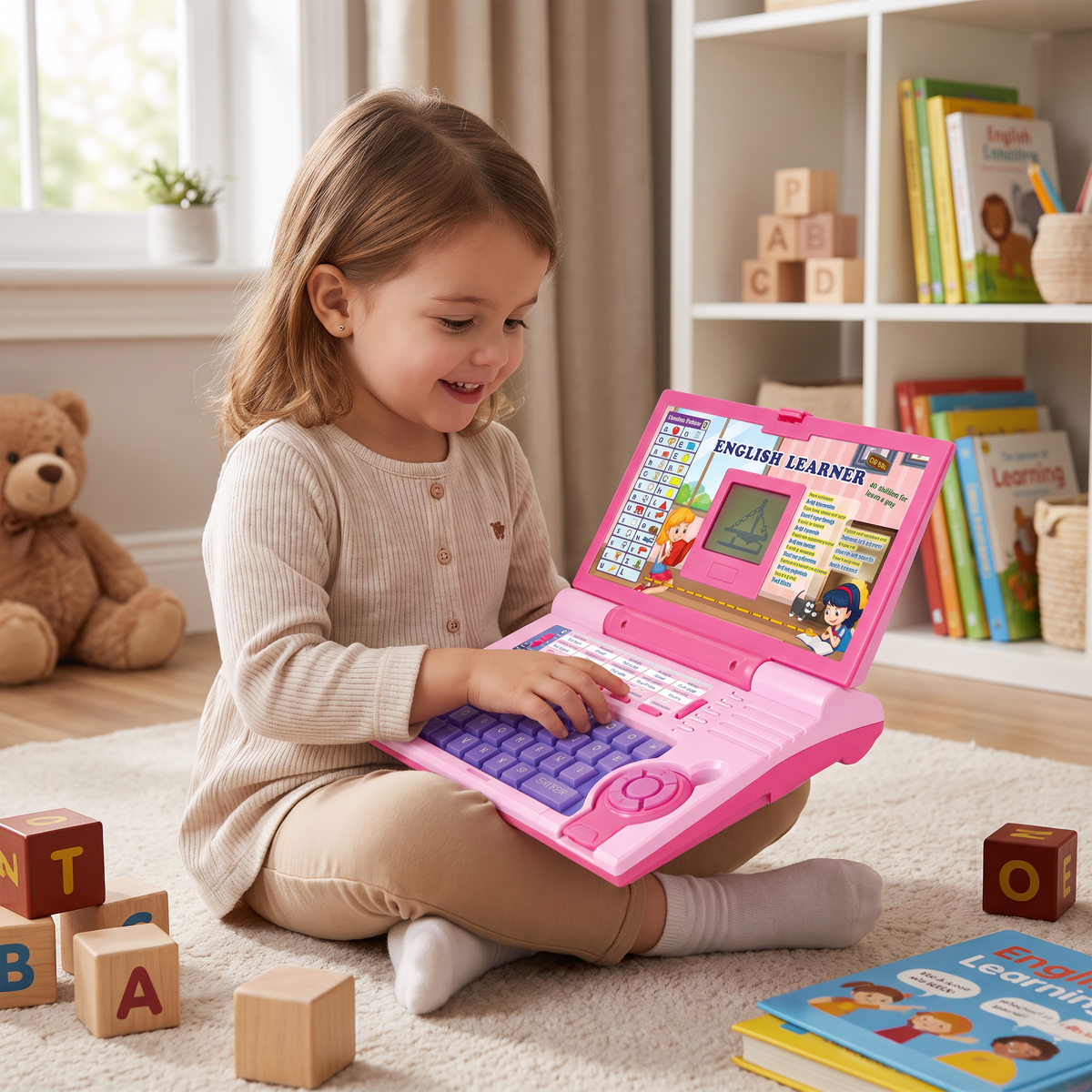Kids’ Interactive Learning Laptop