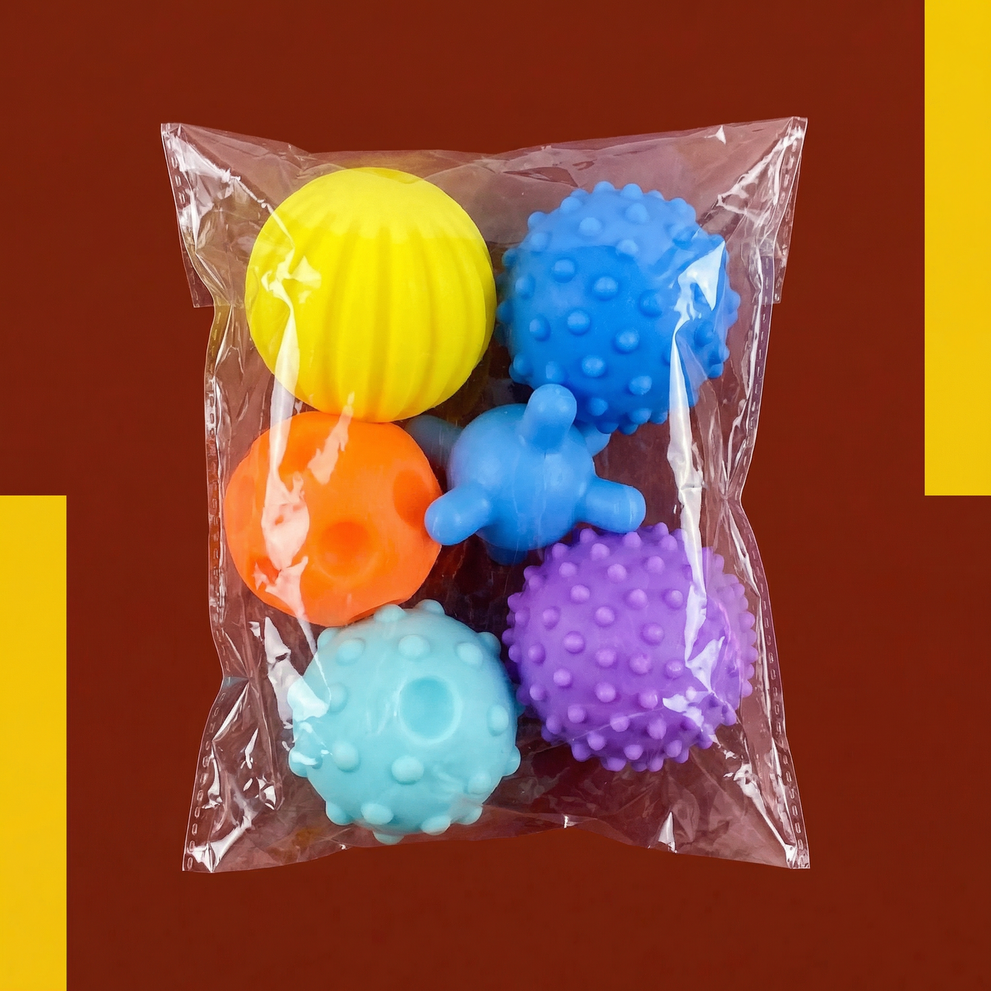 Baby Sensory Balls Set – Textured Touch & Feel Toy for Tactile Development