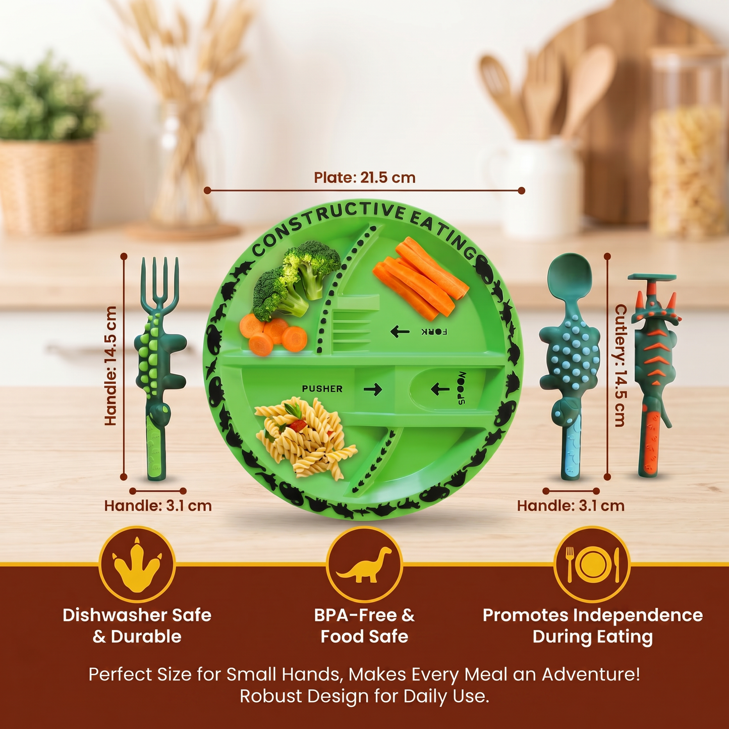 Dino Themed Dining Set