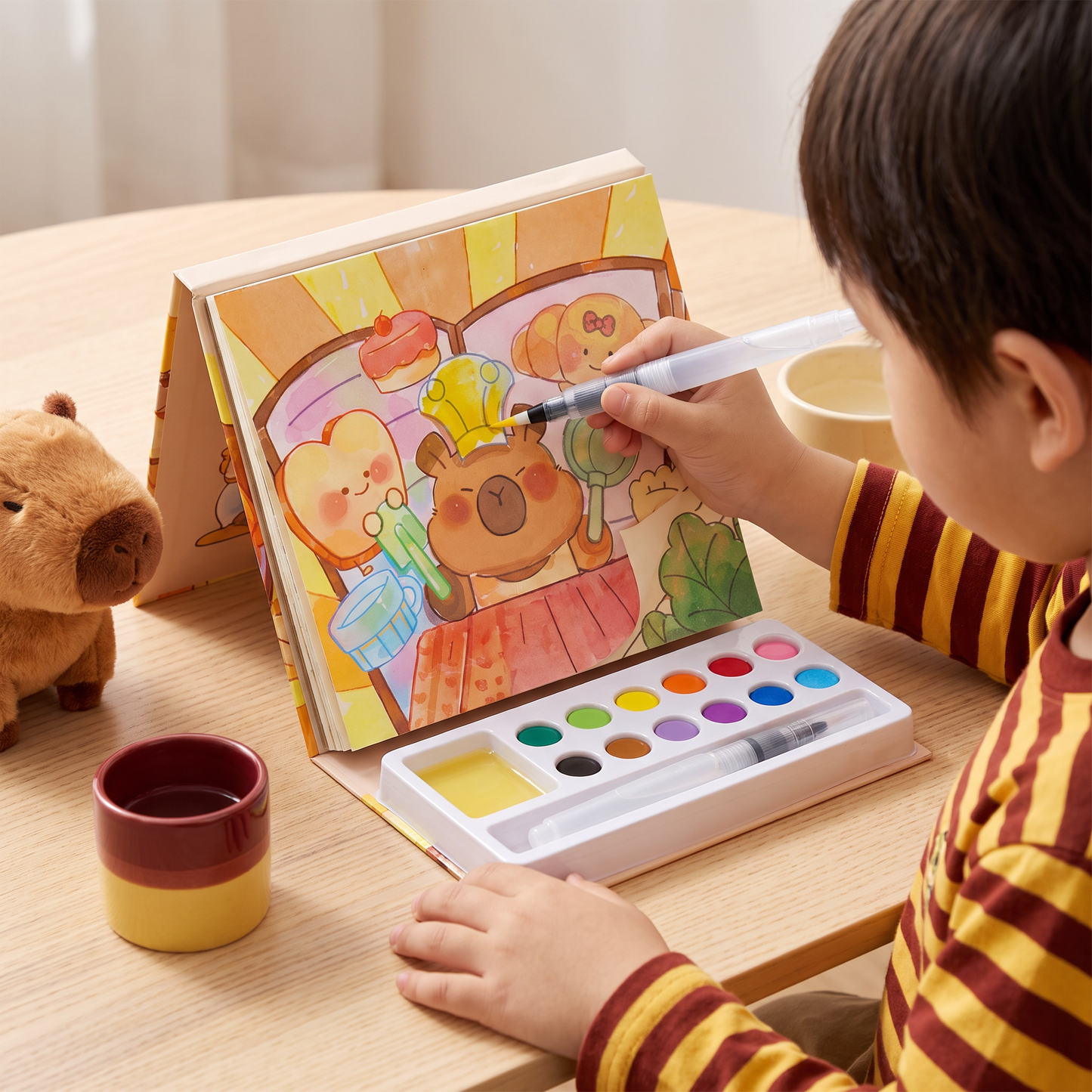 All-in-One Watercolour Painting Book