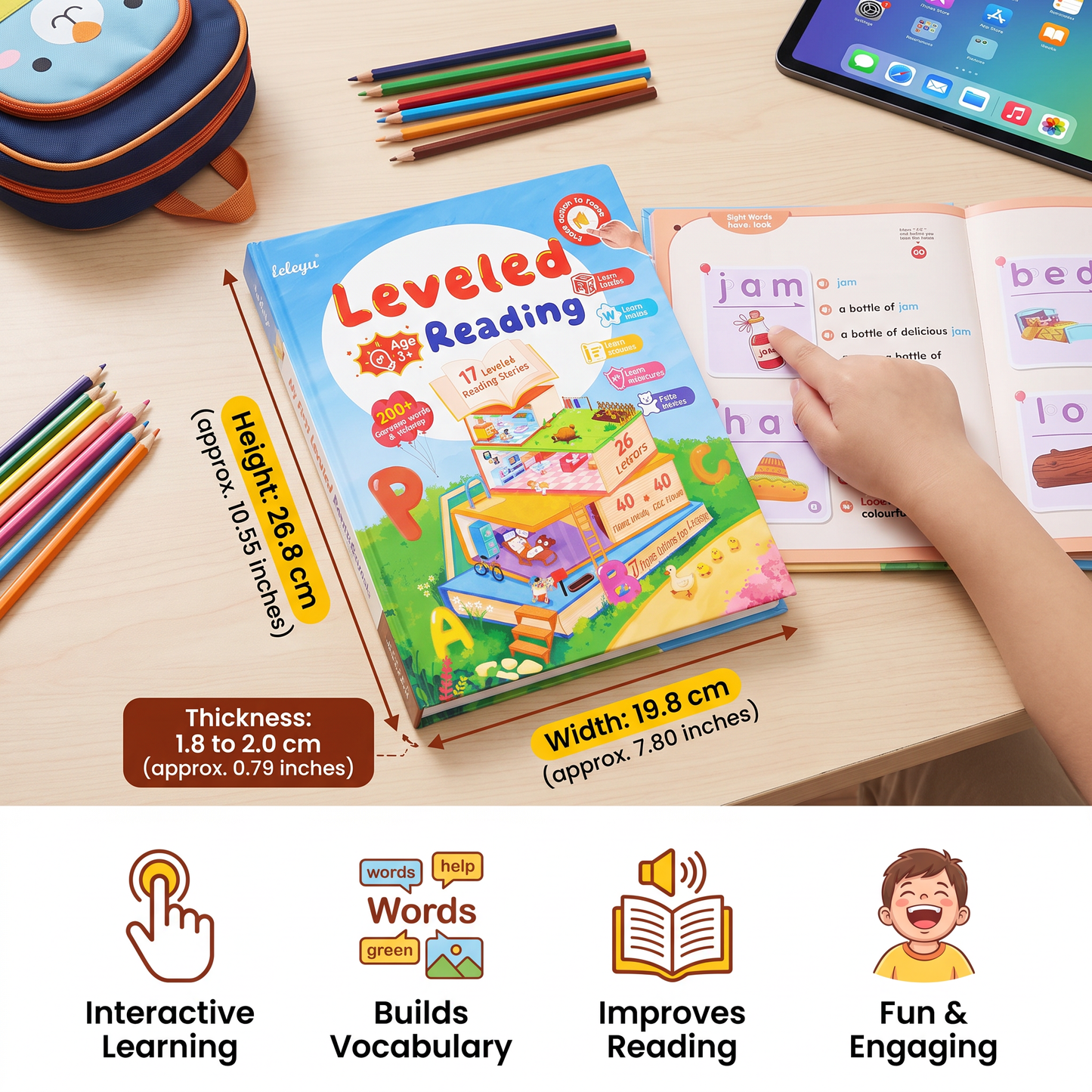 My First Leveled Reading Sound Book – Interactive Reading & Literacy