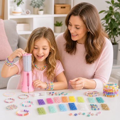 DIY Beaded Bracelet Making Kit for Kids