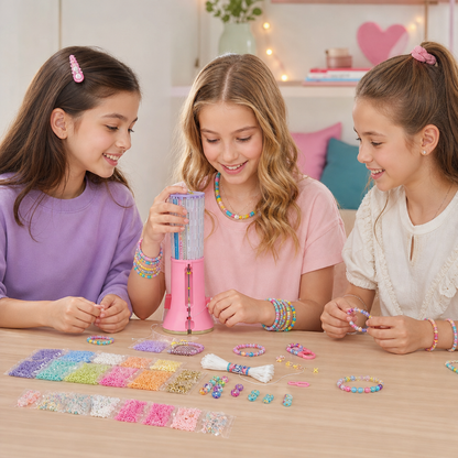DIY Beaded Bracelet Making Kit for Kids