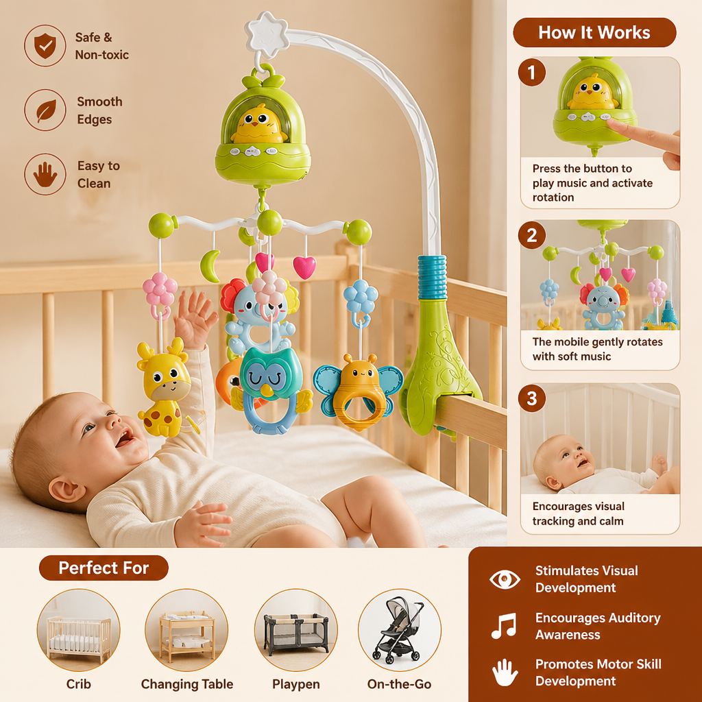 Mobile Toy for Crib & Changing Table