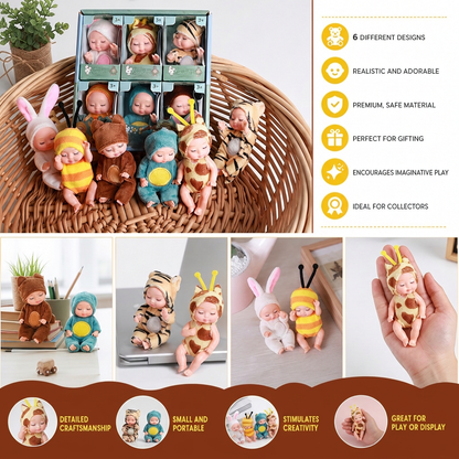 Mini Fairy Princess Doll Dress-Up Set