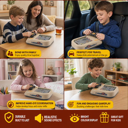 Adventure Racing game box for children