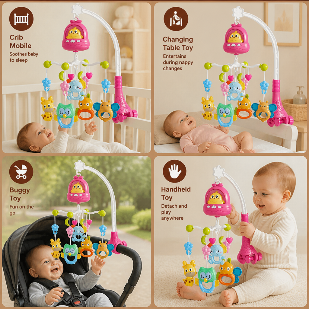 Mobile Toy for Crib & Changing Table