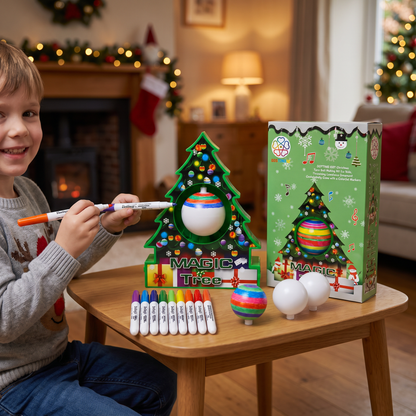 DIY Christmas Spinning Ornament Painting Kit