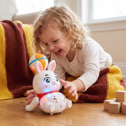 Interactive Dancing Rabbit Toy – Lights, Music & Fun Movement