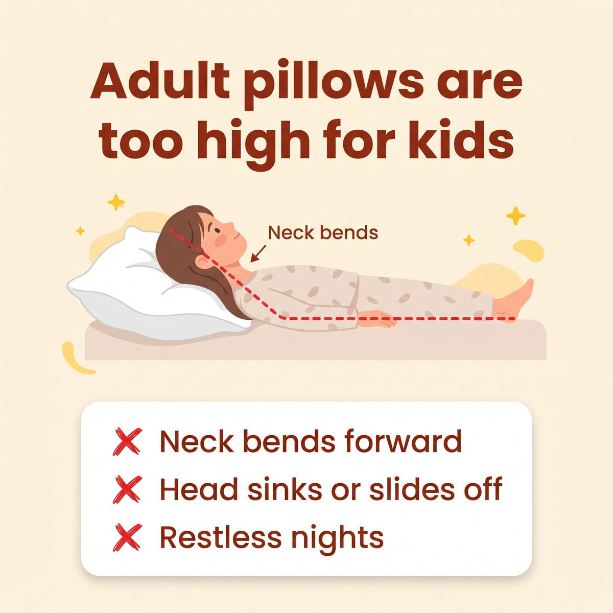 Kids Posture Pillow