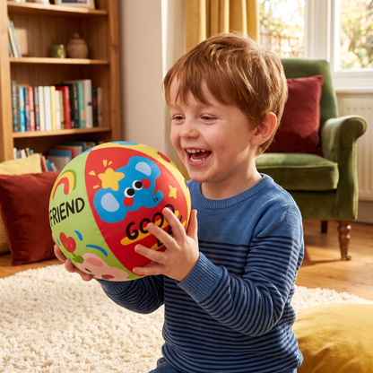 Soft & Safe Silent Indoor Play Ball for Kids