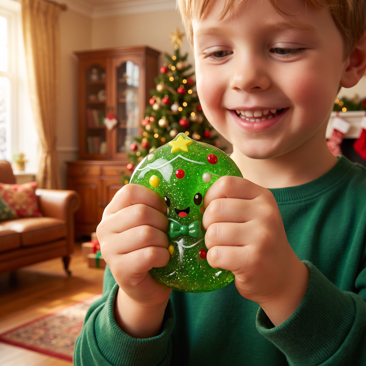 Christmas Dumpling Squishy Stress Relief Toy Set