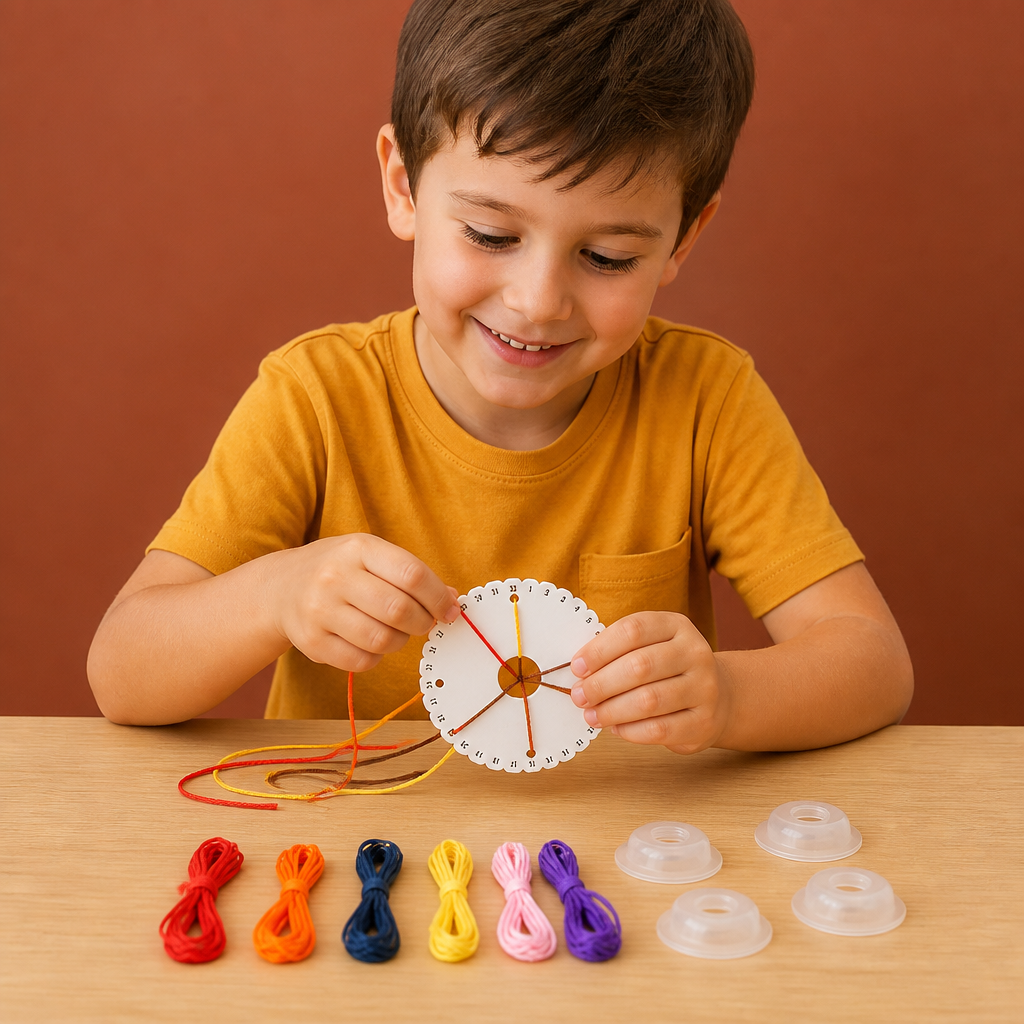 DIY Kumihimo Bracelet Making Kit for Kids