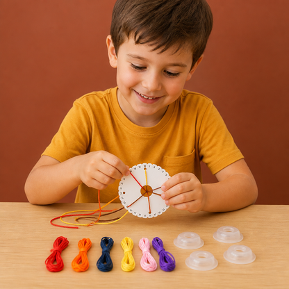 DIY Kumihimo Bracelet Making Kit for Kids