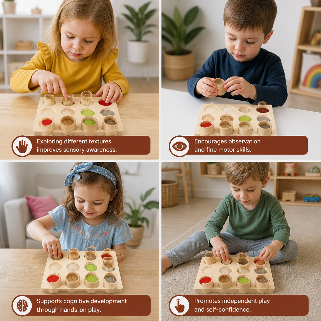 Montessori Touch-and-Feel Game – Sensory Learning Toy