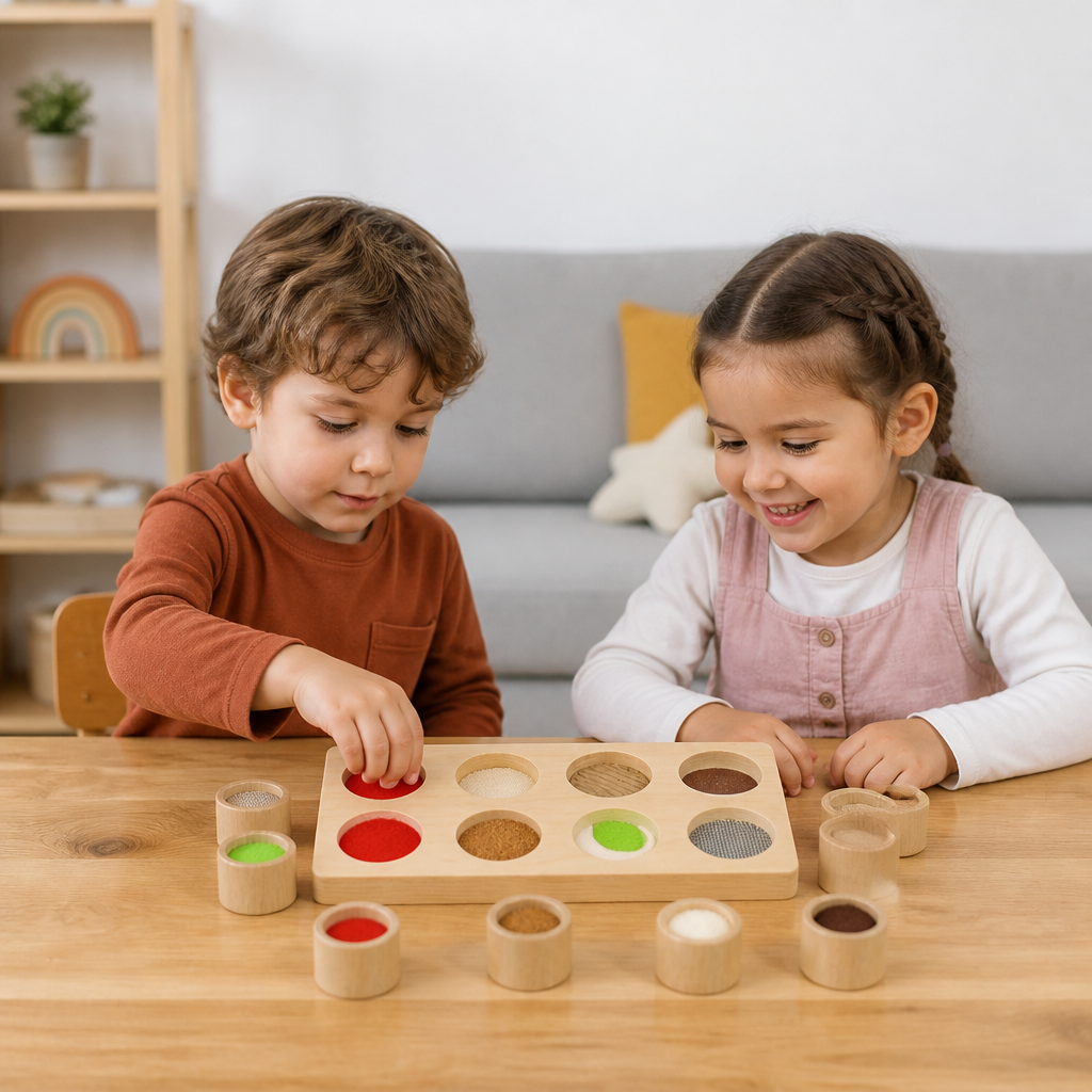 Montessori Touch-and-Feel Game – Sensory Learning Toy