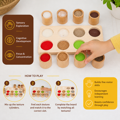 Montessori Touch-and-Feel Game – Sensory Learning Toy