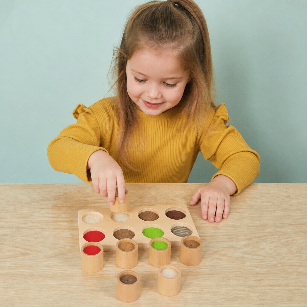 Montessori Touch-and-Feel Game – Sensory Learning Toy