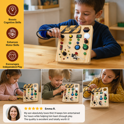 Interactive Montessori Learning Board for Children