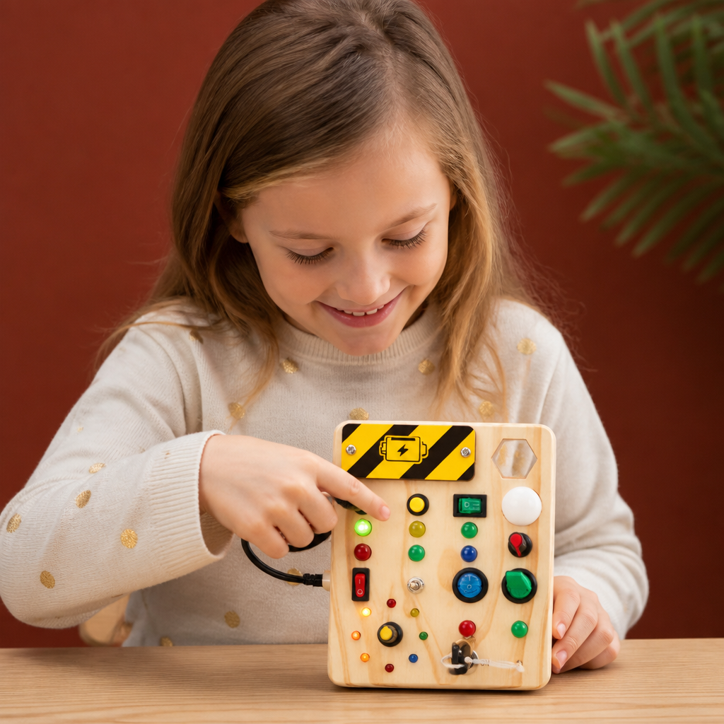 Interactive Montessori Learning Board for Children