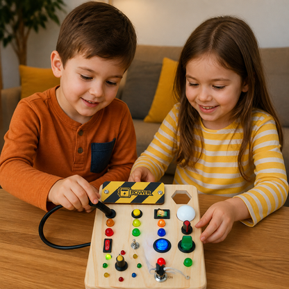 Interactive Montessori Learning Board for Children