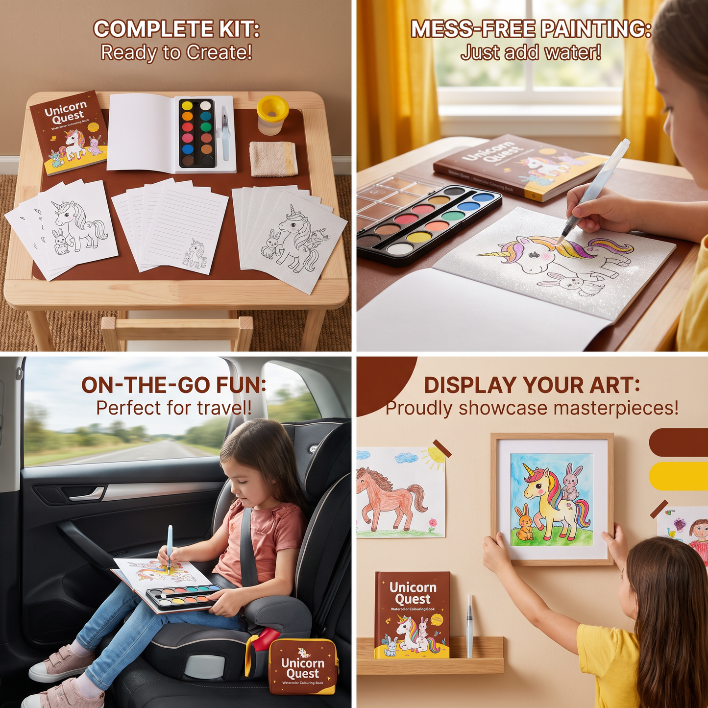 All-in-One Watercolour Painting Book