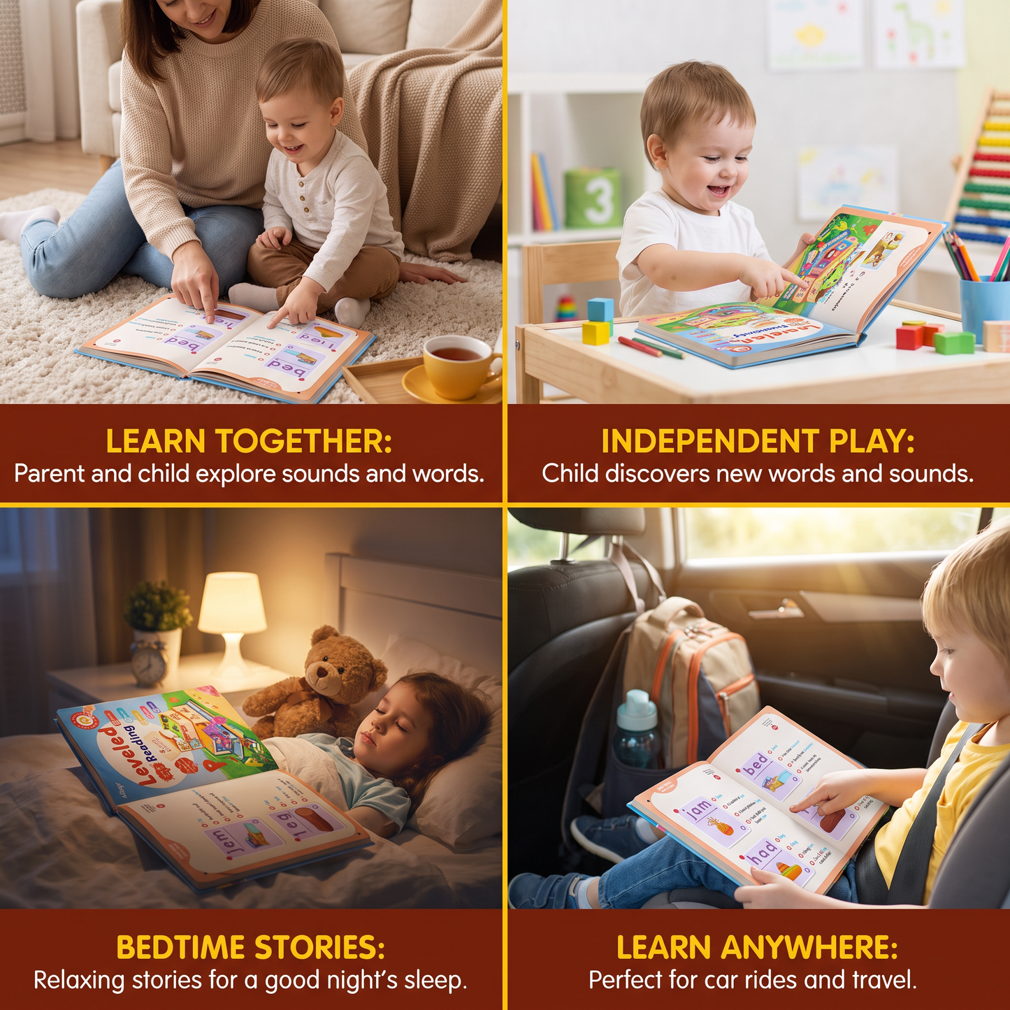 My First Leveled Reading Sound Book – Interactive Reading & Literacy