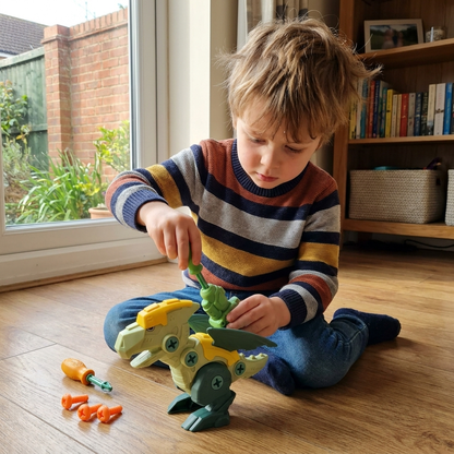 DIY Build & Transform Dinosaur Egg Toy