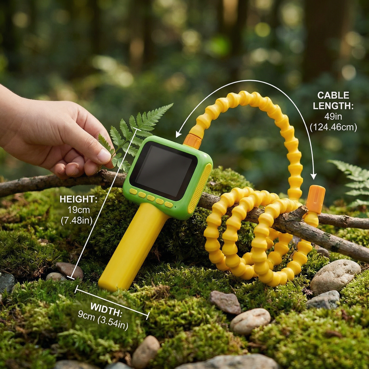 Kids Exploration Camera – Underwater & Nature Discovery Toy with Screen & Light