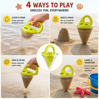 Kids Beach Sand Funnel Toy
