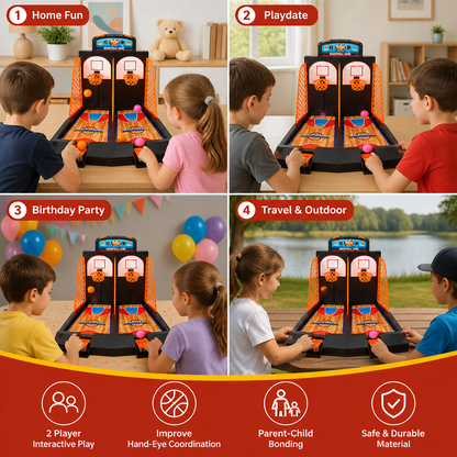 2-Player Basketball Shootout Game