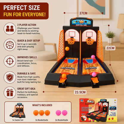2-Player Basketball Shootout Game