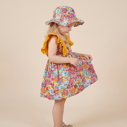 Wildflower Garden Dress Set & Hat