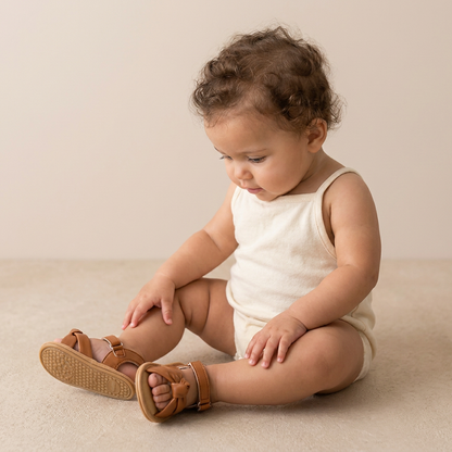 Wide Bow Strap Sandals