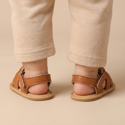 Wide Bow Strap Sandals