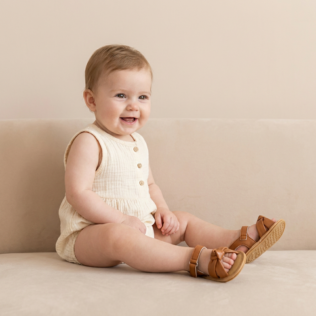 Wide Bow Strap Sandals