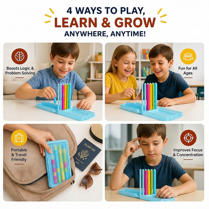 Mini Color Stack Challenge – Portable Brain Training Game