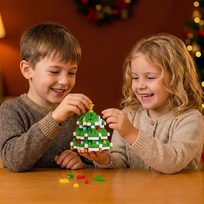 Building block Christmas figures – fun for the whole family