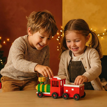 Building block Christmas figures – fun for the whole family