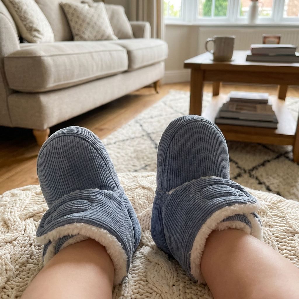 Warm & Cozy Plush Baby Booties with Soft, Non-Slip Soles