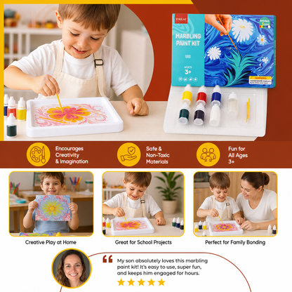 Creative Marbling Paint Set